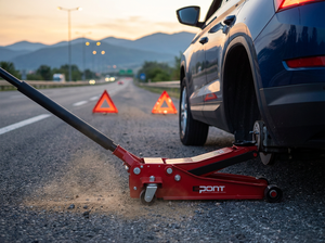 Gato hidráulico de acero de doble pistón de 3 toneladas con certificación CE GS, altura máxima de 500 mm para elevación de vehículos - Product Image 3