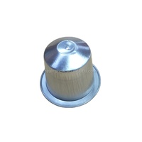 Capsules de café en aluminium personnalisées compatibles avec Nespresso, dosettes de café vides rechargeables avec couvercles en aluminium