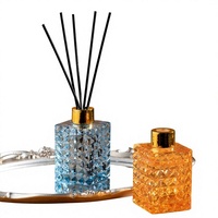 Diffuseur de parfum artisanal de luxe à base de roseaux, motif ananas, sans flamme, longue durée, anti-moustiques, 120 ml