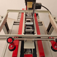 Automatique Réglable Petite Tête Alimentaire Carton Boîte Bande Fermeture Scellants Machine À Sceller Cas Scellant FXJ 6050 110V 60HZ Livraison Gratuite