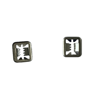 Anneau métallique A-095 de clips métalliques en plastique Mécanismes de verrouillage à ressort en métal