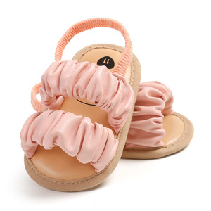 Sandali Bianchi con Cinturino Arricciato per Bambine, Suola Morbida Antiscivolo, Scarpe Estive per <span class=keywords><strong>Primi</strong></span> <span class=keywords><strong>Passi</strong></span>, Personalizzabili e all'Ingrosso - Product Image 6