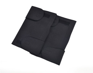 Genouillère en tourmaline, genouillère magnétique <span class=keywords><strong>auto</strong></span>-chauffante à compression avec coussinets thermiques remplaçables - Product Image 5