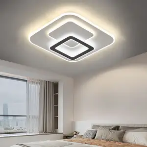 Plafonnier LED rond en acrylique pour intérieur, réglable, moderne, pour chambre à coucher, décoration de la maison