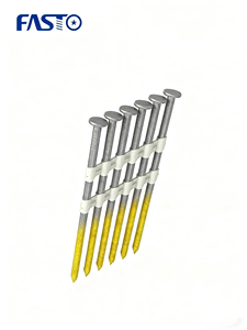 Clavos de Plástico para <span class=keywords><strong>Enmarcar</strong></span> de 21 Grados, Clavos de Tira de Plástico con Vástago Anillado, Vástago Liso, Clavos para <span class=keywords><strong>Enmarcar</strong></span> - Product Image 5