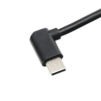 Câble de charge rapide Type-C double angle 3A - Universel pour téléphones Android, ordinateurs, transfert de données pour jeux mobiles, en cuivre pur