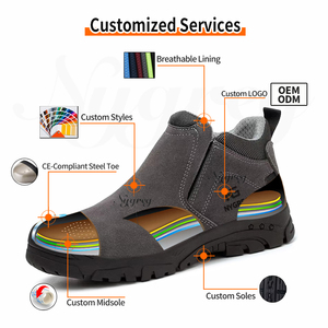 <span class=keywords><strong>Chaussures</strong></span> de sécurité anti-chaleur extrême <span class=keywords><strong>pour</strong></span> hommes, avec embout en acier, résistantes aux scories, neutralisant l'électricité statique, haute adhérence, vulcanisées - Logic Pro - Product Image 3