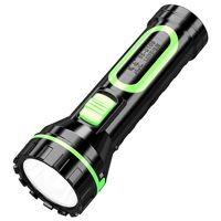 Lampe torche LED puissante rechargeable, portable, pour la maison, éclairage d'urgence, camping en plein air, pêche, lutte contre les incendies, ABS