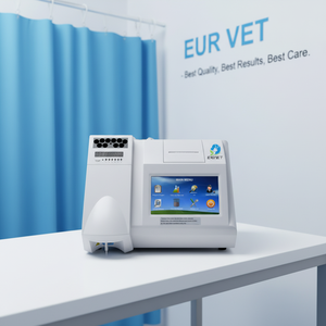 Analizador Químico Veterinario Abierto EUR VET para Mascotas, 6 Longitudes <span class=keywords><strong>de</strong></span> Onda, 70 Pruebas, Pantalla LCD Grande, Impresora Térmica, 10000 Resultados, Bajo Consumo - Product Image 1