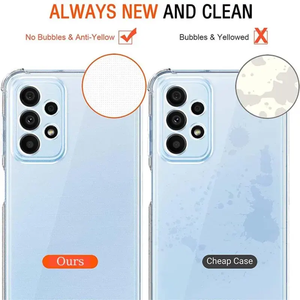 Étui en TPU transparent en silicone souple, protection anti-empreintes digitales, antichoc pour <span class=keywords><strong>A52</strong></span> 5G A72 A42 A32 A22 A12 A13 A03 - Product Image 5