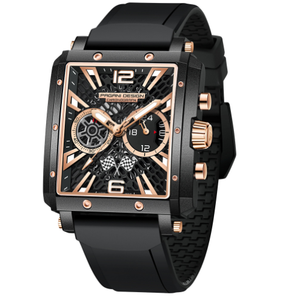 Reloj de Cuarzo Pagani Design para Hombre, Multifunción, Cronógrafo, Resistente al Agua, Luminoso, Deportivo, 1725 - Product Image 1