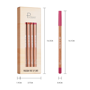 Toptan 12 renkler ahşap dudak kalemi kiti su geçirmez mat krem dudak kalemi yapışmaz fincan uzun ömürlü dudak kalemi - Product Image 6