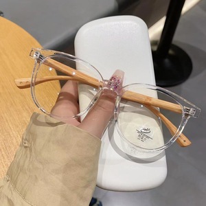 แว่นตากรองแสงสีฟ้า กรอบดำ ทรงรี สำหรับทุกเพศ รุ่นอ่านหนังสือ ปี 2024 - Product Image 4