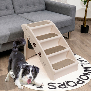 Balance pliable pour chien, 4 marches, épais, antidérapant, pour les animaux de compagnie, à hauteur du lit, livraison gratuite - Product Image 6