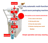 Machines d'emballage multifonctions Remplisseuse de sachets de miel et de ketchup Remplisseuse de sachets de pâte de tomate et de sauce
