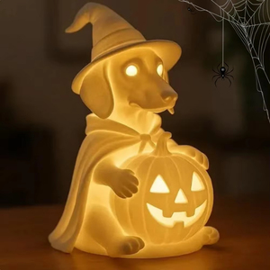 ของตกแต่งฮาโลวีน หมาผีเรืองแสงน่ารัก ไฟ LED ของประดับรูปสุนัข ของชำร่วยงานธีมสัตว์เลี้ยง ของตกแต่งบ้าน ของตกแต่งฮาโลวีนปี 2025 - Product Image 3