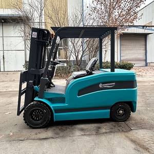 免费送货 CE 3吨电动伸缩式叉车 锂电池 3m举升高度 1480钢制框架立柱 智能仪表板 仓库用 - Product Image 6