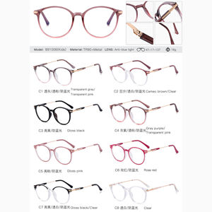 MS 991006 2024 新しい子供用TR90+メタル丸型メガネ ブルーライトカット ベビー光学 小さなメガネフレーム キッズアイウェア - Product Image 6