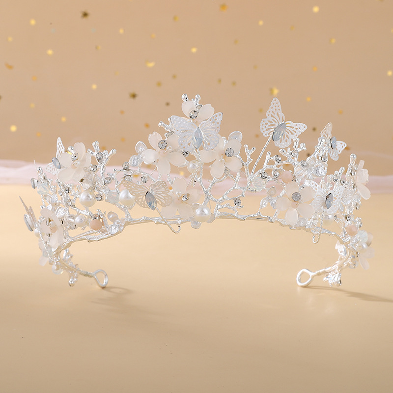 HW04 Tiare Couronne Argentée