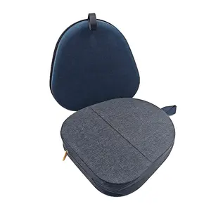 Capa de EVA para fones de ouvido com zíper, caixa de EVA com logotipo personalizado, caixa rígida de alta qualidade com preço de fábrica