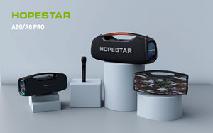 Altavoces de matriz lineal A60 con dientes azules portátiles profesionales para exteriores, iluminación LED RGB de graves de 100W para cine en casa y uso en el escenario - Product Image 5