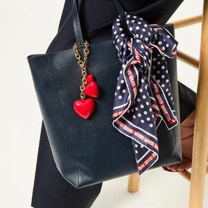 KC203 Llavero de moda al por mayor, chapado en <span class=keywords><strong>oro</strong></span> cobre, con colgante de corazón hinchado y voluminoso para bolso, Día <span class=keywords><strong>Nacional</strong></span> - Product Image 4