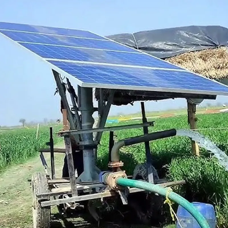 Capacité de pompage solaire commerciale de pompe à eau de Zeoluff