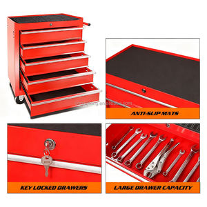 Gabinete de Herramientas Metálico Personalizado de Laboratorio, Económico, con Cajones, Juego de Herramientas Portátil con Parte Superior, Gabinete de Almacenamiento de Herramientas <span class=keywords><strong>para</strong></span> Automóvil - Product Image 3