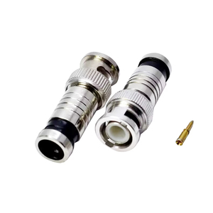 <span class=keywords><strong>BNC</strong></span> nam nén thông minh kết nối RG58 RG6 Cáp Đồng Trục CCTV camera <span class=keywords><strong>BNC</strong></span> Conector để bán tùy chỉnh RG59 kết nối điện - Product Image 1