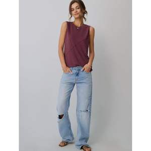 Camisetas sin mangas transpirables para mujer 2025, camisas de verano holgadas sin mangas, detalles de líneas texturizadas, talla única para la mayoría para uso en el gimnasio - Product Image 4