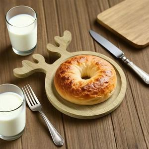 Cartoon Wood Fruit <b>Snack</b> <b>Tray</b> For Children Afternoon Tea Pastries Serving <b>Tray</b> - Product Image 1