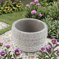Pot de fleurs en béton pour plantes succulentes, décoration de jardin, décoration de bureau, pot suspendu pour la maison, pour la plantation en serre, vente en gros