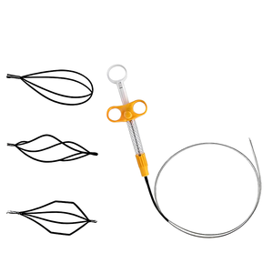 Cesta <span class=keywords><strong>de</strong></span> Extracción <span class=keywords><strong>de</strong></span> Cálculos Endoscópica Ovalada <span class=keywords><strong>de</strong></span> Plástico Desechable Medeasy, Giratoria, para Cirugía Urológica - Product Image 1