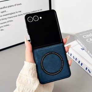 New PU Leather trường hợp từ tính sạc điện thoại bìa cho Samsung Z lật 7 6 5 4 3 điện thoại di động trường hợp - Product Image 1