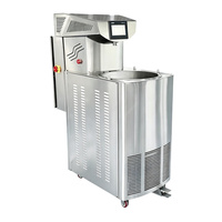 304 RVS Chocolade Tempereringsmachine Prijs Fabrieksdirect Commerciële Automatische Chocolade Tempereringsmachine 25kg/u