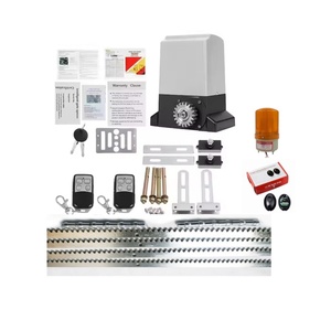 Operador de puerta corredera automática 500KG para Villa moderna Garaje Teléfono inteligente Control remoto Motor de puerta corredera - Product Image 1