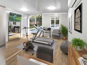 Harga Grosir Rumah Kontainer Expandable <span class=keywords><strong>China</strong></span> 20ft, Rumah Modular Kontainer Expandable Desain Lipat untuk Hunian Perkemahan - Product Image 6