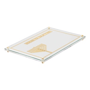 Cá nhân <span class=keywords><strong>lucite</strong></span> Acrylic sjabbat challah thớt plexiglass Board với Thêu cho người Do Thái - Product Image 1