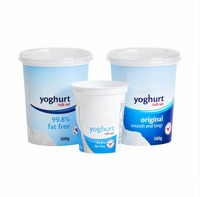 Tasse de yaourt de taille familiale légère en matériau recyclable écologique à vendre