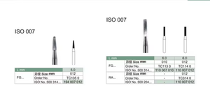 Clinica dentale ad alta velocità accessorio manipolo frese diamante per dentista denti lucidatura - Product Image 6