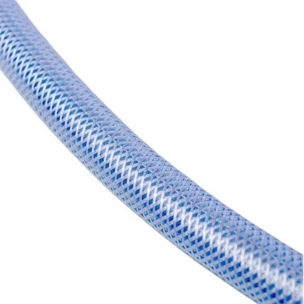 0.3 inches to 1.5 inches PVC Plastic Pipe Reinforced Polyester Fiber Braided Hose