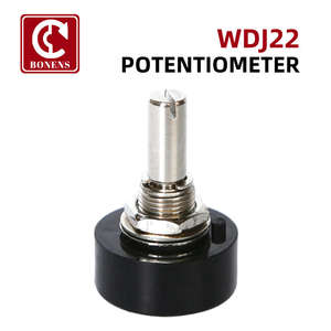 Preço de fábrica 1k 10k 20k 50k 100k 360 Graus Potenciômetro Rotativo Infinito 0.5W Tolerância +-10% WDJ22 - Product Image 4