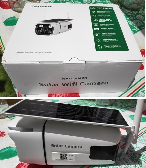 Wireless WIFI 1080P HD Solar Outdoor Security Camera - IP