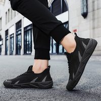 Chaussures de sport pour hommes, respirantes, en maille, anti-collision, antidérapantes, légères, pour la randonnée en plein air, la marche, le sport