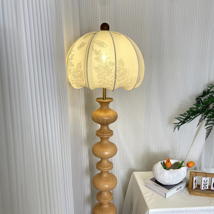 Lámpara de Pie Retro, Estilo Vintage Francés Wabi Sabi, Fuente de Luz LED Regulable, Decoración para el Hogar - Product Image 3