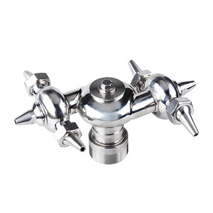 Rondelle à filetage externe en acier inoxydable 15 mm pour équipement de nettoyage industriel CIP - Product Image 5