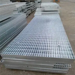 Grata d'acciaio saldata ISO9001 di drenaggio del metallo della grata del metallo del pavimento della passerella