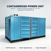 Groupe électrogène diesel 60 kW avec moteur Perkins et alternateur Stamford, groupe électrogène de secours avec sortie 400 V, certifié CE