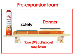 <span class=keywords><strong>Mousse</strong></span> de <span class=keywords><strong>polyuréthane</strong></span> pour la sécurité incendie, pour les cavités murales et l'étanchéité des joints - Product Image 2