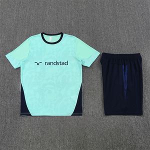 เสื้อฟุตบอลฤดูร้อน พิมพ์ชื่อทีมตามสั่ง แขนสั้น ระบายอากาศได้ดี ผลิตจากโพลีเอสเตอร์/ไนลอน แห้งเร็ว คอกลม ใส่ได้ทั้งชายและหญิง ไซส์ 25/26 - Product Image 5
